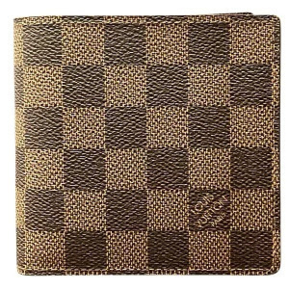 Louis Vuitton Damier Portefeuille Marco Bi fold Wallet
